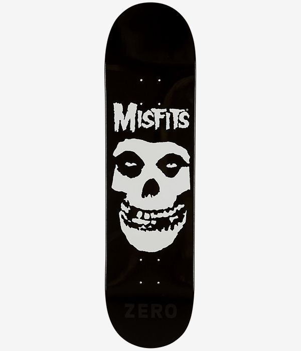 Zero x Misfits Fiend Skull 8.25" Planche de skateboard (black white)