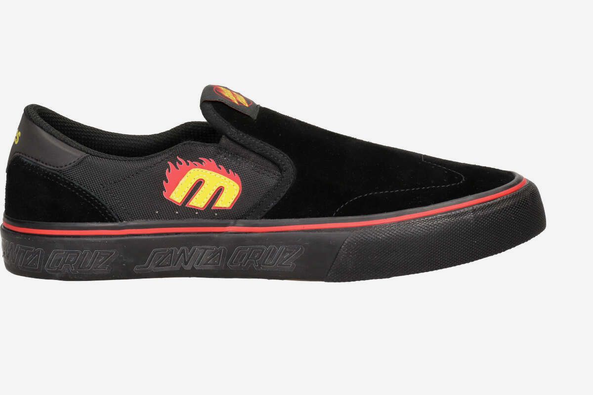 Etnies x Santa Cruz Lo-Cut Slip Schuh (black)