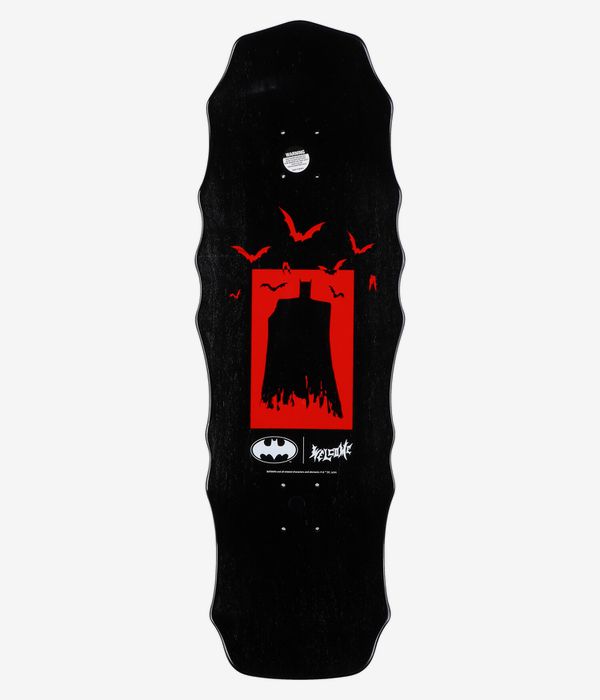 Welcome x Batman Bane & Scarecrow 10" Skateboard Deck (black dip)