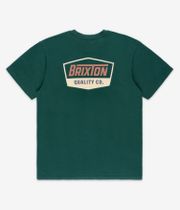 Brixton Regal T-Shirt (deep emerald rust sand)