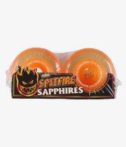 Spitfire Sapphire Wheels (neon orange) 56 mm 90A 4 Pack