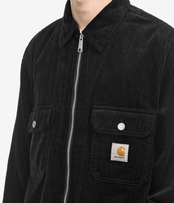 Carhartt WIP Reynold Corduroy Jacket (black rinsed)