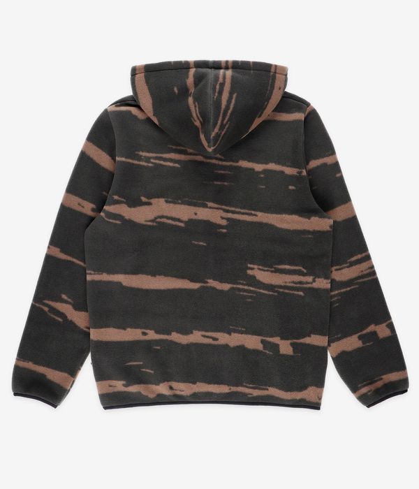Anuell Grunnor Fleece Felpa Hoodie con zip (coffee)