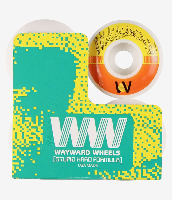 Wayward Winter Pro Classic Wheels (white) 53mm 101A 4 Pack