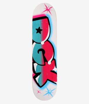 DGK Brush Fade 8.1" Skateboard Deck (multi)