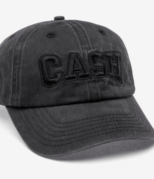Cash Only Campus 6 Panel Gorra (washed black)