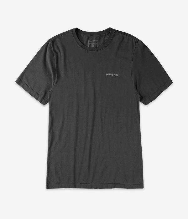 Patagonia P-6 Logo T-Shirt (ink black)