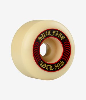 Spitfire Formula Four Lock Ins Roues (white red) 53mm 101A 4 Pack