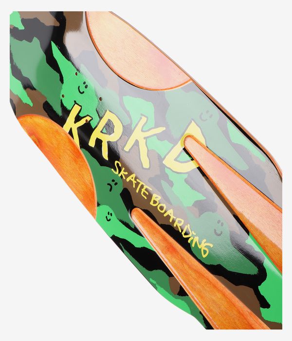 Krooked Kamo Diamond Quade 10.75" Skateboard Deck (camo)