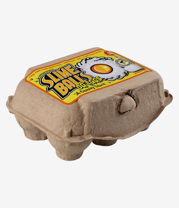 Santa Cruz OG Eggs Half Dozen Mini Chubbies Slime Balls Kółka (white) 45 mm 99A czteropak