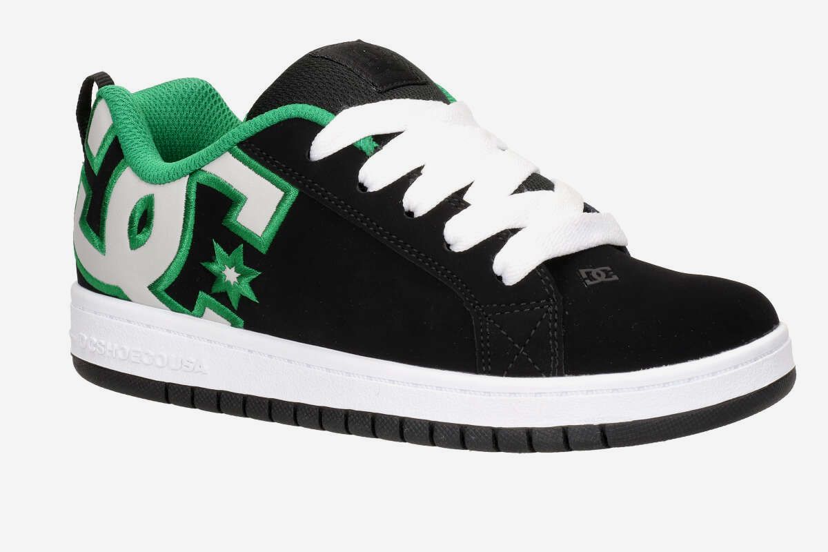 DC Court Graffi Shoes kids (black kelly green)