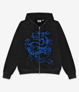 Obey Draco Zip-Hoodie (dusty black limo)
