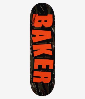 Baker Jacopo Brand Logo Tiger Stripe Twin 8.38" Planche de skateboard (multi)