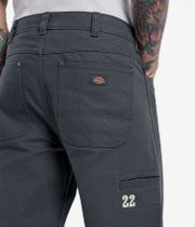 Dickies Nashport Double Knee Canvas Pants (charcoal)