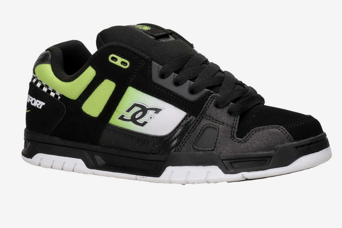 DC Stag SE Shoes (black green white)