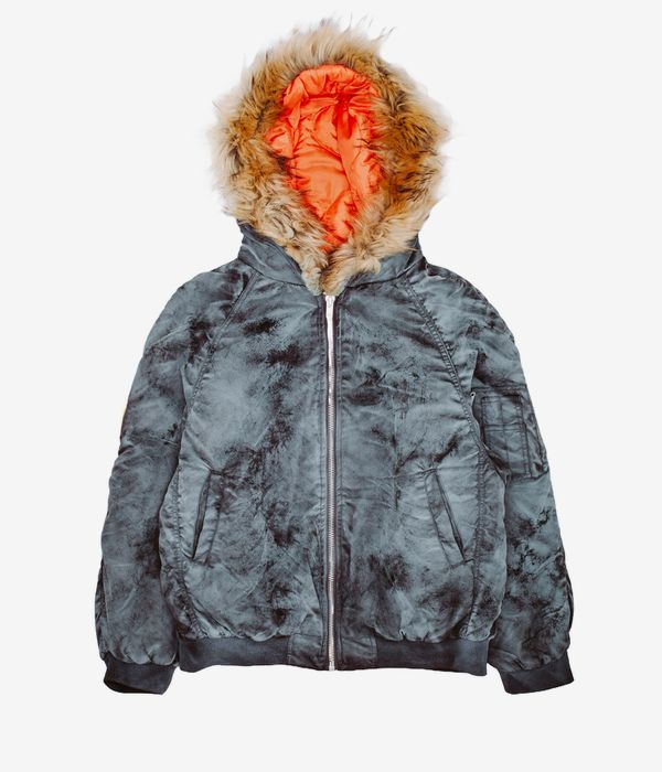 Fucking Awesome Savie Hooded Bomber Kurtka (black)