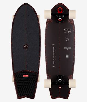 Globe Sun City 2 30.75" (78,1cm) Surf Skate Cruiser (astro red)