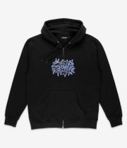 skatedeluxe Stroke Organic Zip-Sweatshirt avec capuchon (black)