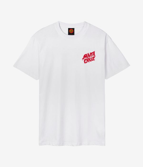 Santa Cruz Meek Concrete Slasher T-Shirt (white)