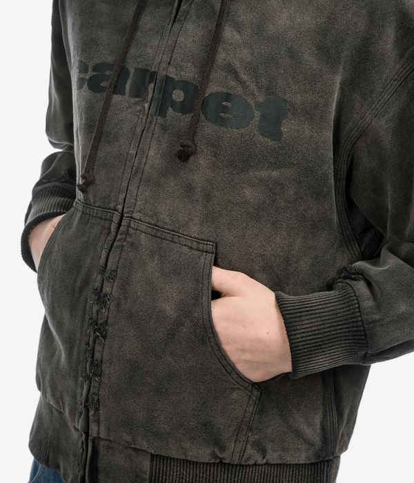 Carpet Company Beat Up Denim Jacke (black)