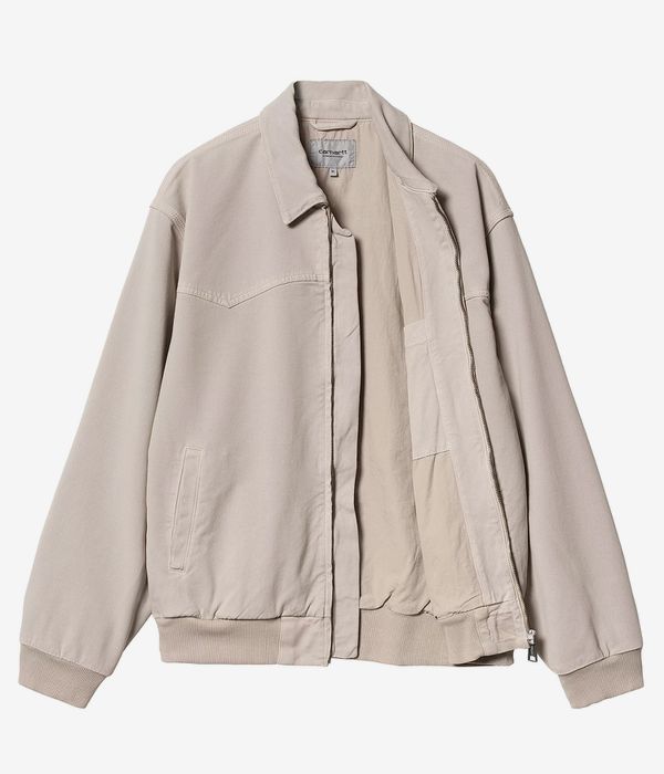 Carhartt WIP OG Santa Fe Dewey Veste (dusky beige garment dyed)