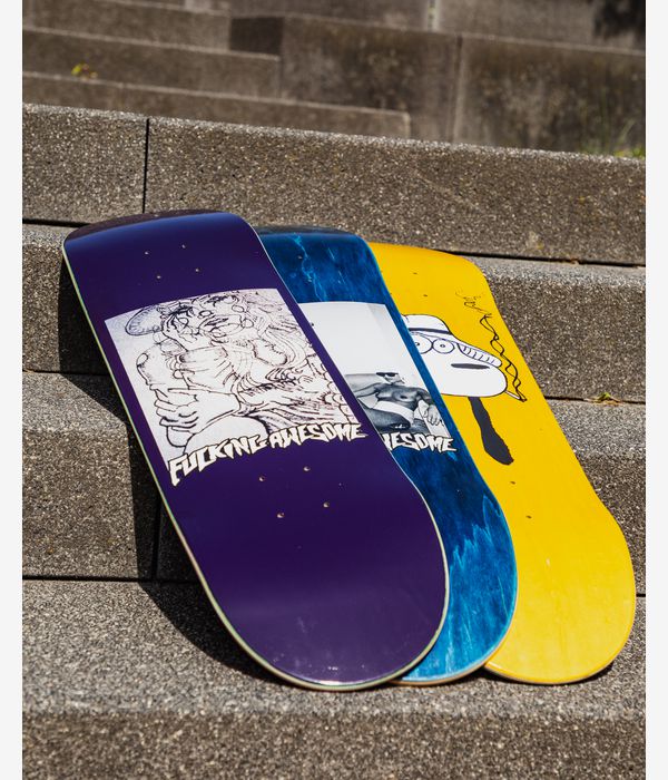 Fucking Awesome Lopez Mural 8.38" Skateboard Deck (multi)