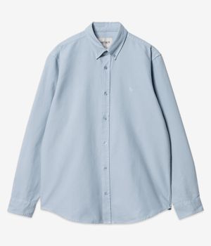 Carhartt WIP Bolton Oxford Camisa (frosted blue garment dyed)