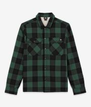 Dickies Lined Sacramento Camisa (pine needle green)