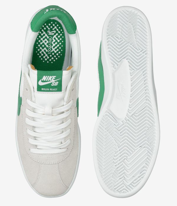 Nike SB Bruin React Schoen (white lucky green)