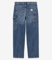 Carhartt WIP Single Knee Pant Smith Jeans (blue marble used wash)