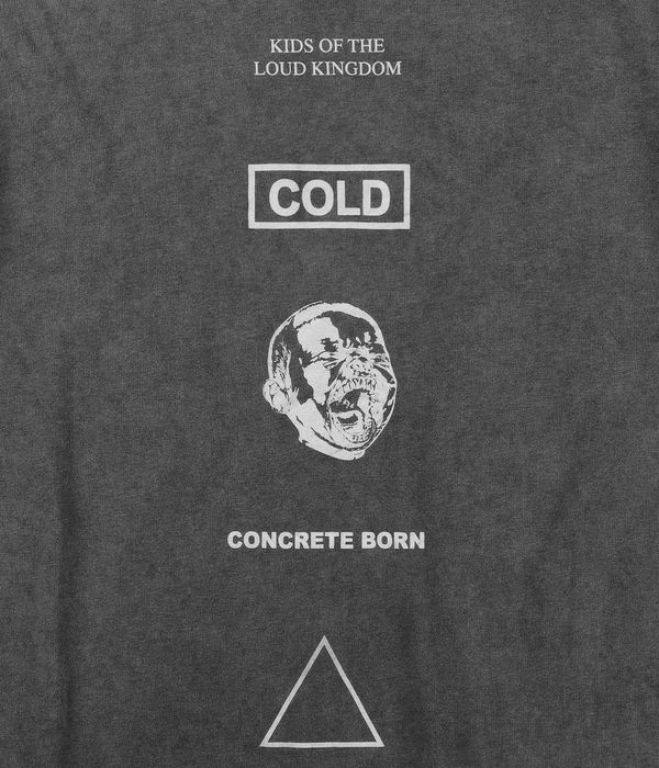 HAN KJØBENHAVN Graphic Oversized T-Shirt (dark grey)
