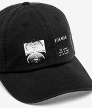 Former Array Contrast 6 Panel Cap (washed black)