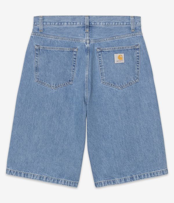 Carhartt WIP Langdon Cotton Smith Shorts (blue stone bleached)