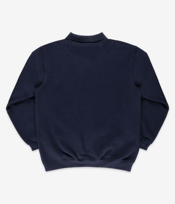 Poetic Collective Heavy Polo Sweatshirt (navy)
