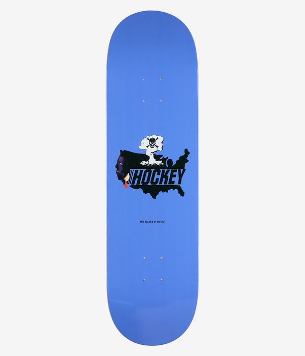 HOCKEY Board Of Health Shape #1 9" Skateboard Deck (blue)