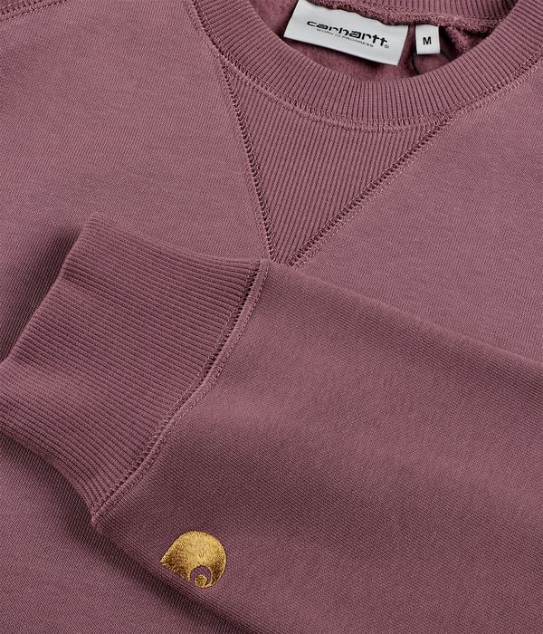 Carhartt WIP Chase Sweatshirt (dusky pink gold)