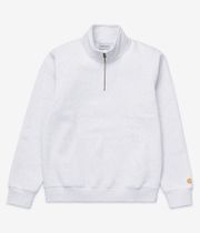 Carhartt WIP Chase Neck Zip Sweatshirt (ash heather gold)