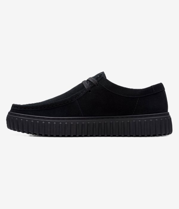 Clarks Originals Torhill Low Shoes (black suede)