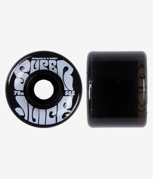 OJ Super Juice Mini Wheels (trans black) 55mm 78A 4 Pack