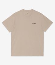 Carhartt WIP Script Embroidery T-Shirt (wall black)