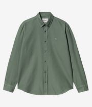 Carhartt WIP Bolton Oxford Shirt (duck green garment dyed)