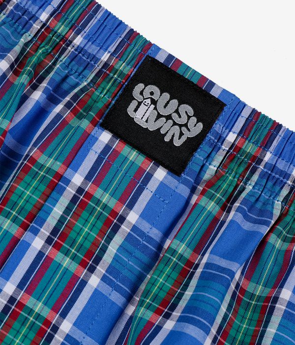 Lousy Livin Organic Check Boxershorts (filigree blue)