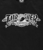 Thrasher x Anti Hero Mag Banner Camiseta (black)