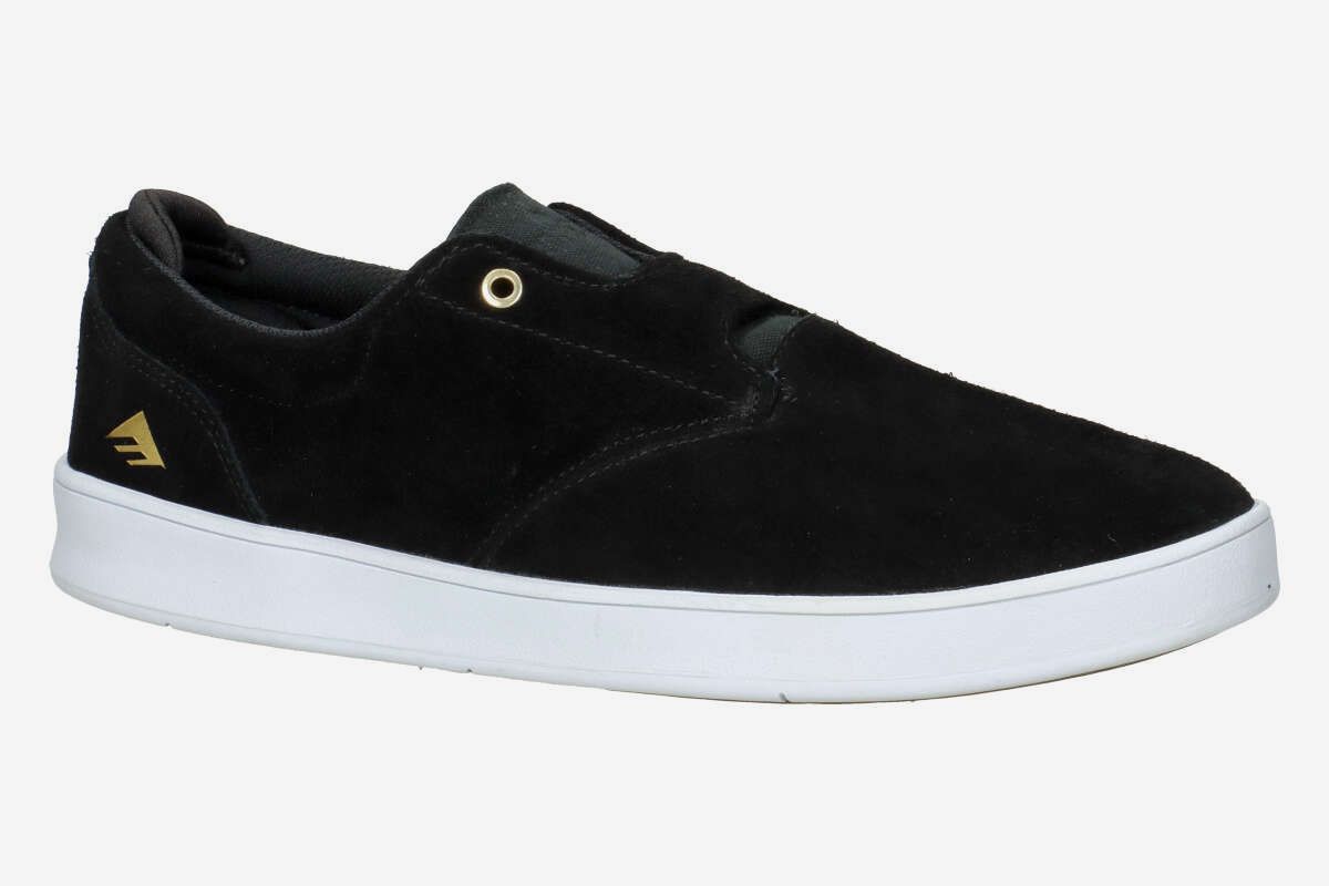 Emerica Romero Skater Scarpa (black white gold)