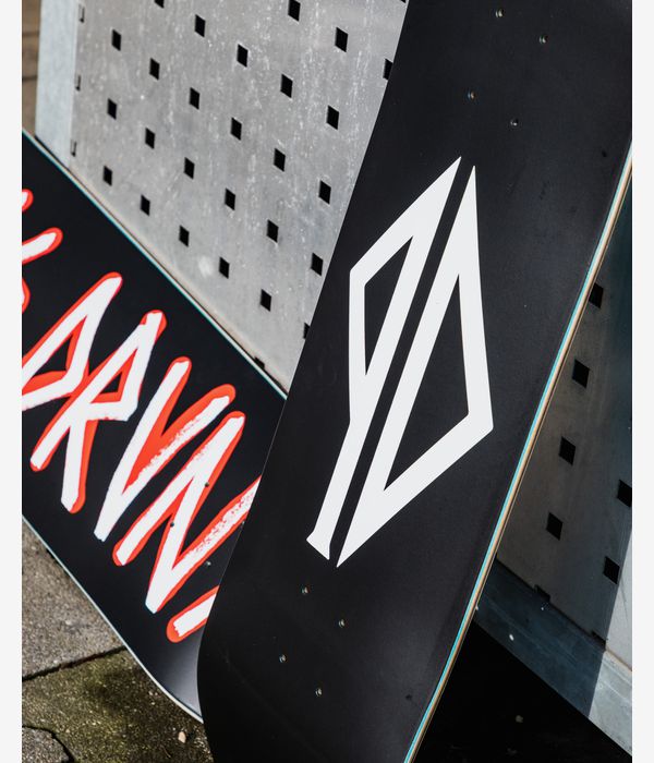 Pissdrunx Original Logo 8.25" Skateboard Deck (black)