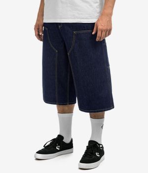 Carhartt WIP Double Knee Pant Shorts (blue rinsed)