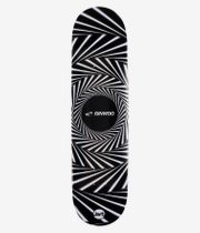 Jart Ginwoo Spiral 8" Skateboard Deck (black white)