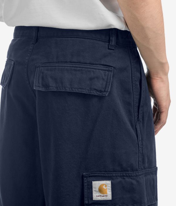 Carhartt WIP Cole Cargo Pant Organic Moraga Hose (air force blue garment dyed)