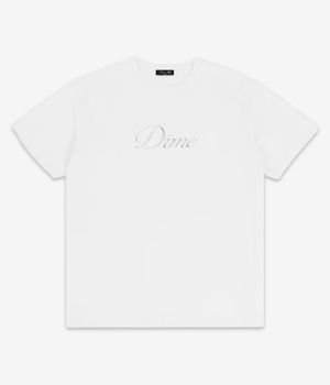 Dime Cursive T-Shirt (white)