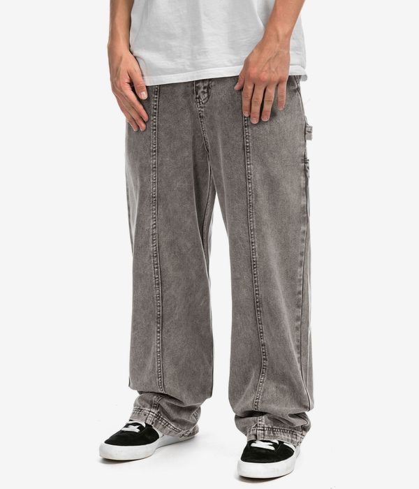 Poetic Collective Split Denim Jeansy (grey wash)